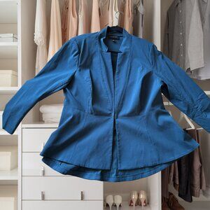 Blue Lane Bryant Peplum Jacket Size 20P